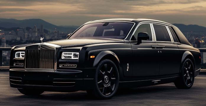 Rolls Royce Phantom VIII Chauffeur Service In London