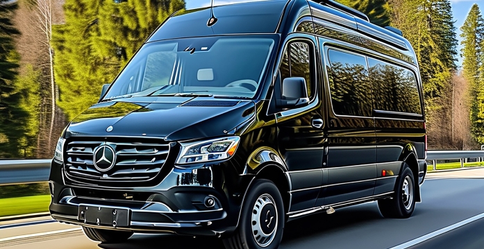 Mercedes Benz Sprinter 16 Seater Chauffeur Service in London