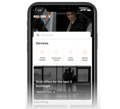 RolDrive mobile app preview