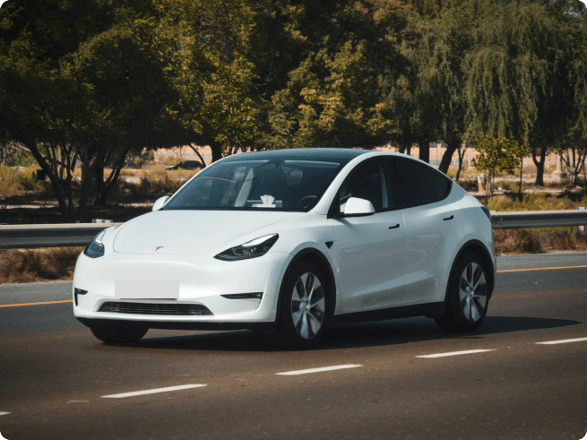 Tesla Y Front View