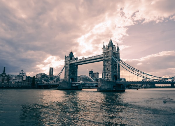 Tower Bridge, London at dusk